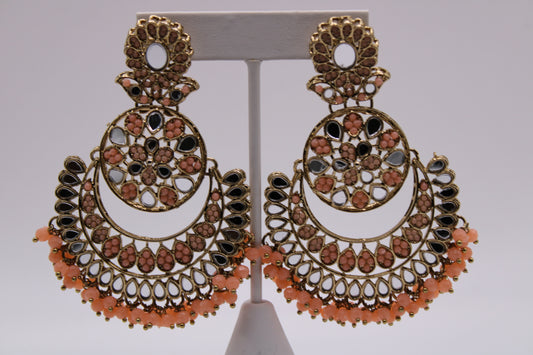 Lisha earrings and tikka