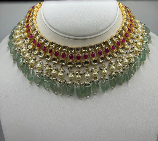 Kiana kundan necklace set