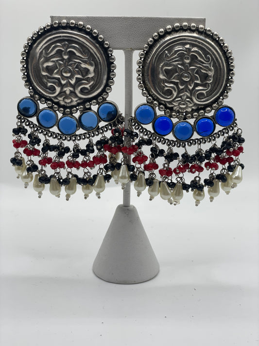 Celi oxidized earrings