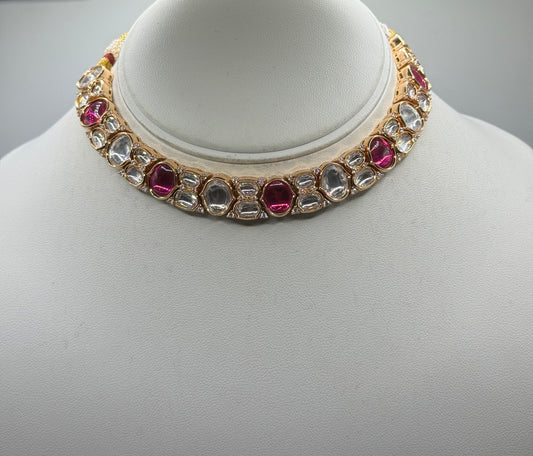 Tricia kundan necklace set
