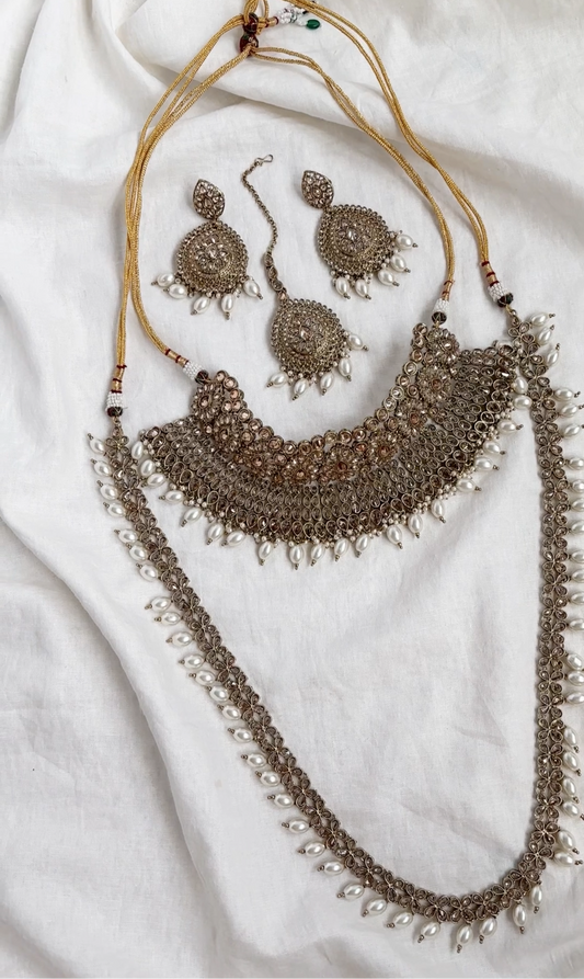 Misha bridal necklace set