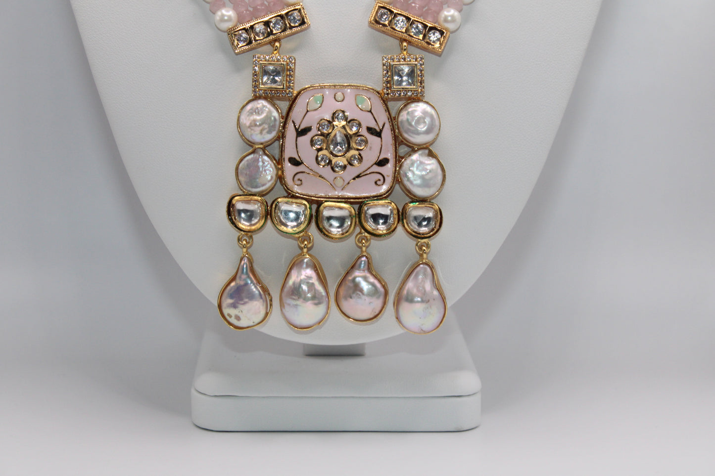 Alia kundan bridal necklace set